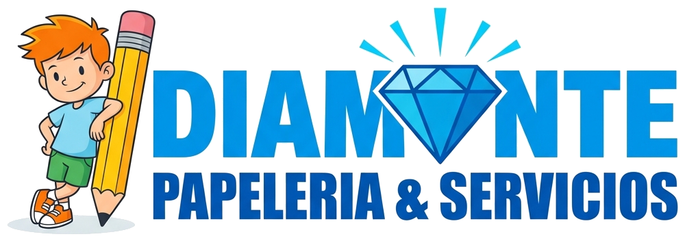 Diamante Papelería & Servicios Logo
